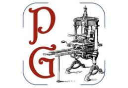 Project Gutenberg, an image of an antique printing press