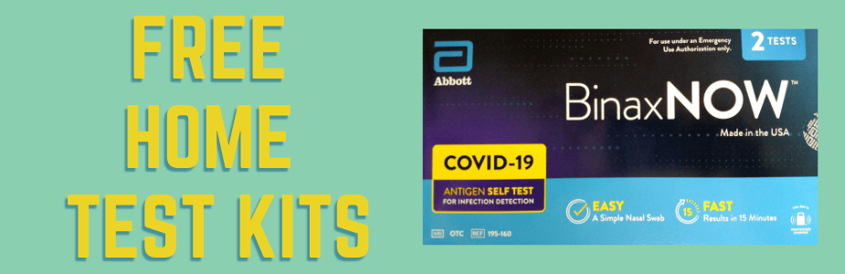 Free COVID-19 home test kits