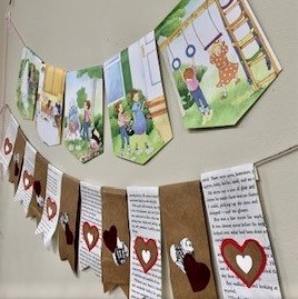 Book Page Pennant Banners