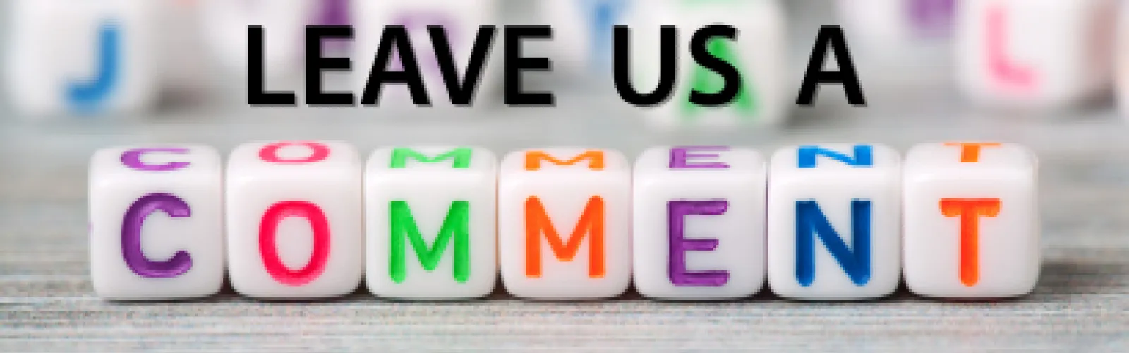 Leave us a comment